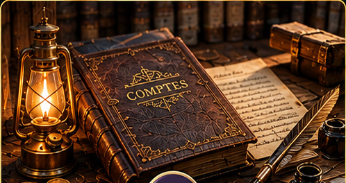 Registre de comptabilité de l’écurie
